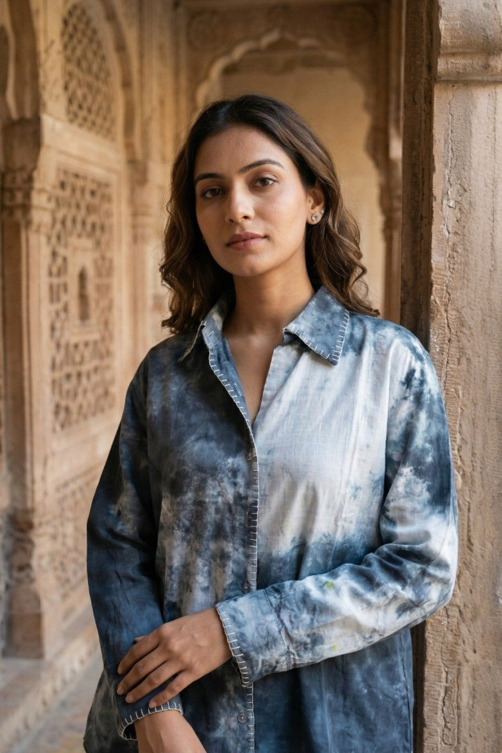 MEGH EMBROIDERED SHIRT