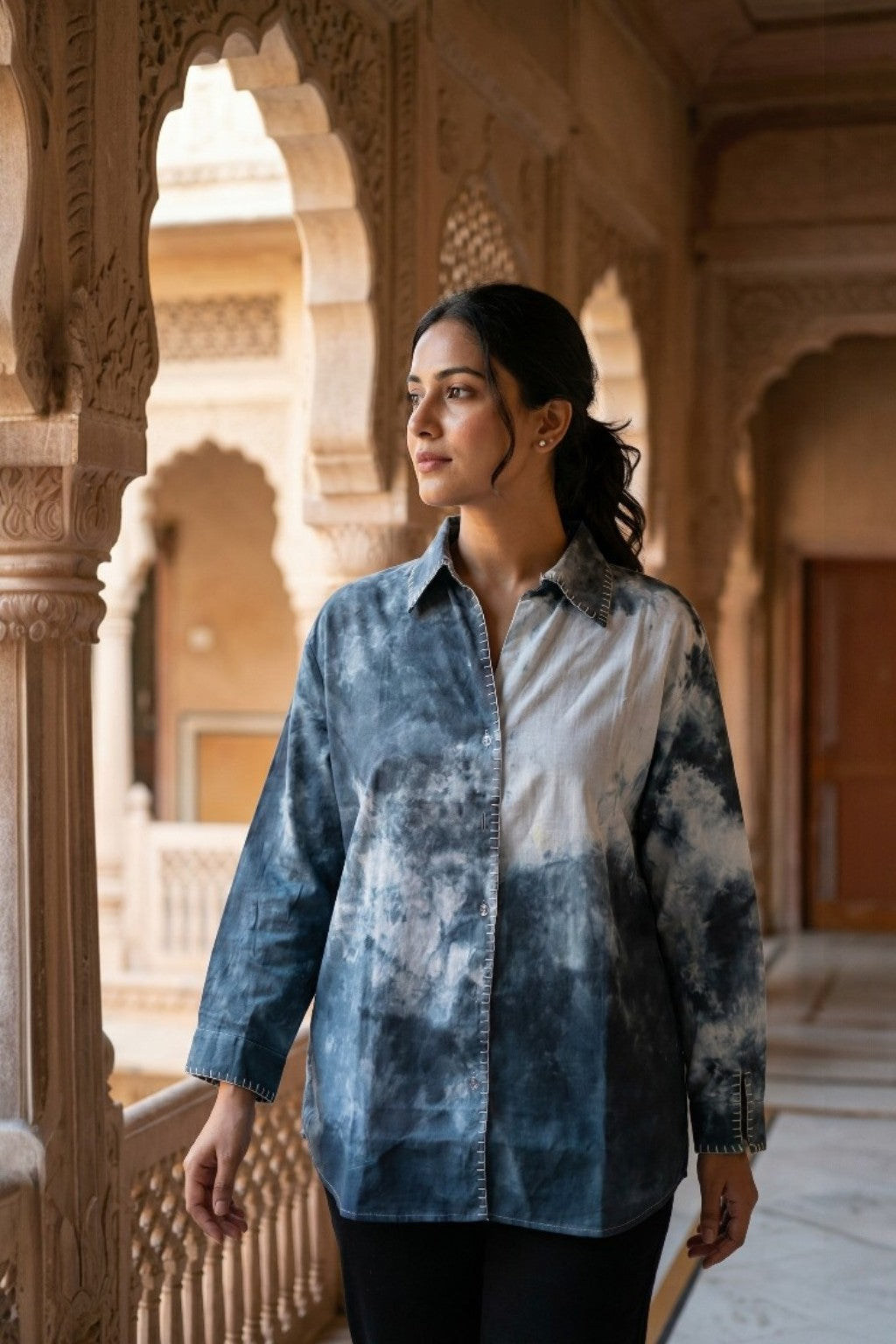 MEGH EMBROIDERED SHIRT