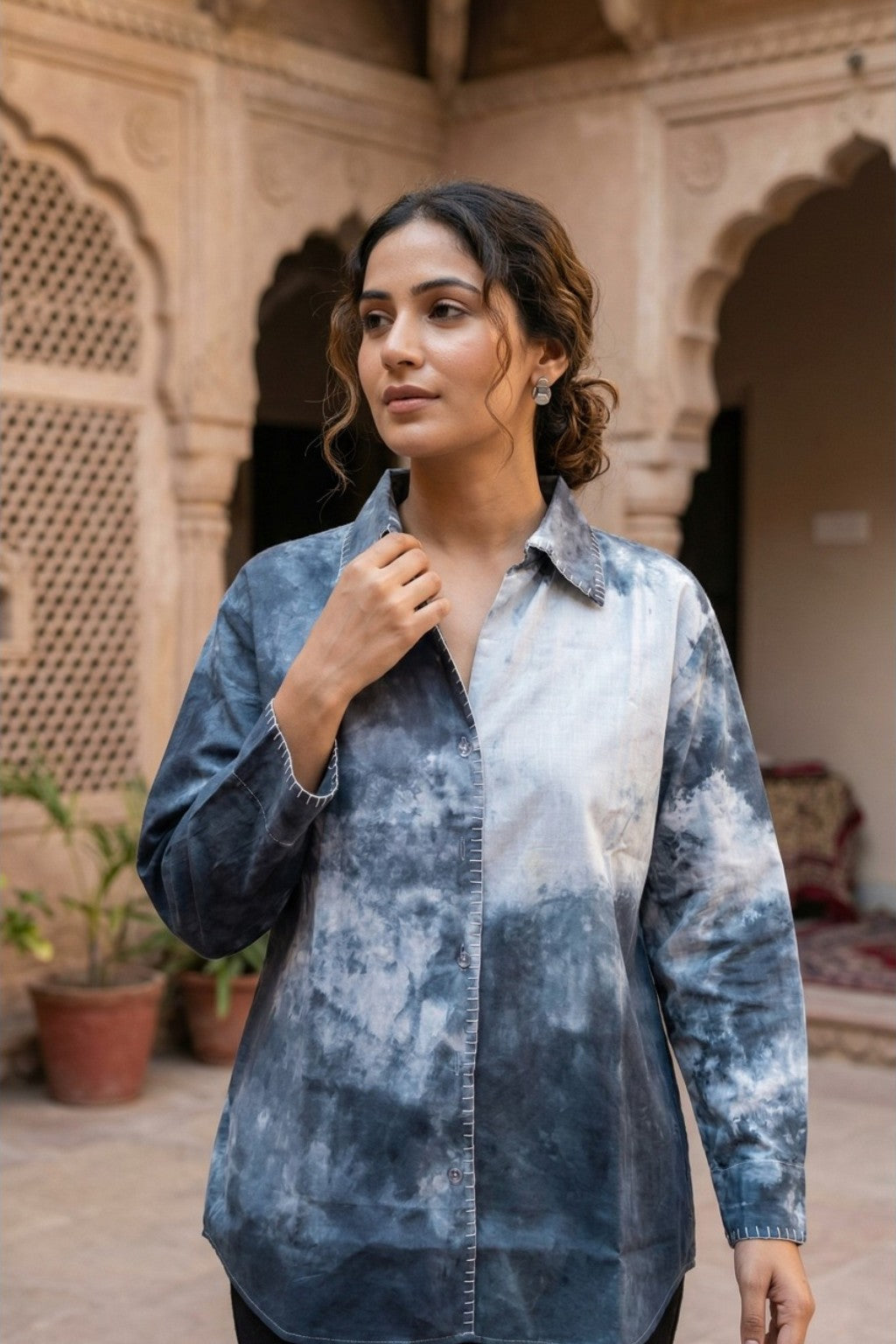 MEGH EMBROIDERED SHIRT