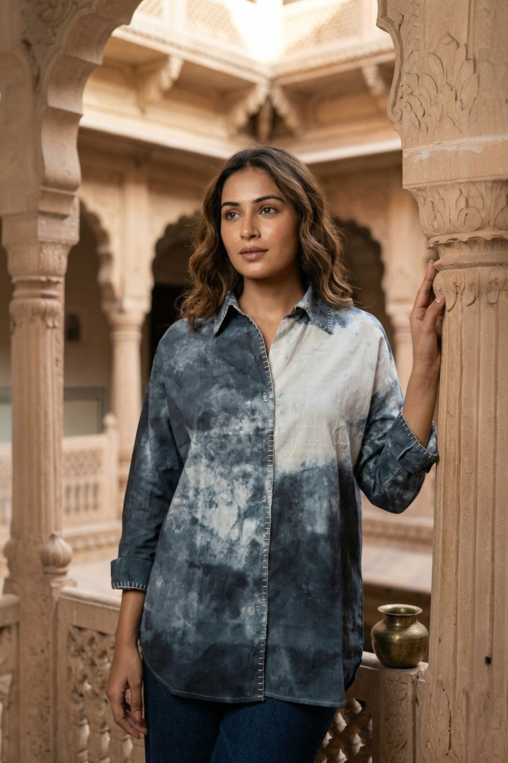 MEGH EMBROIDERED SHIRT