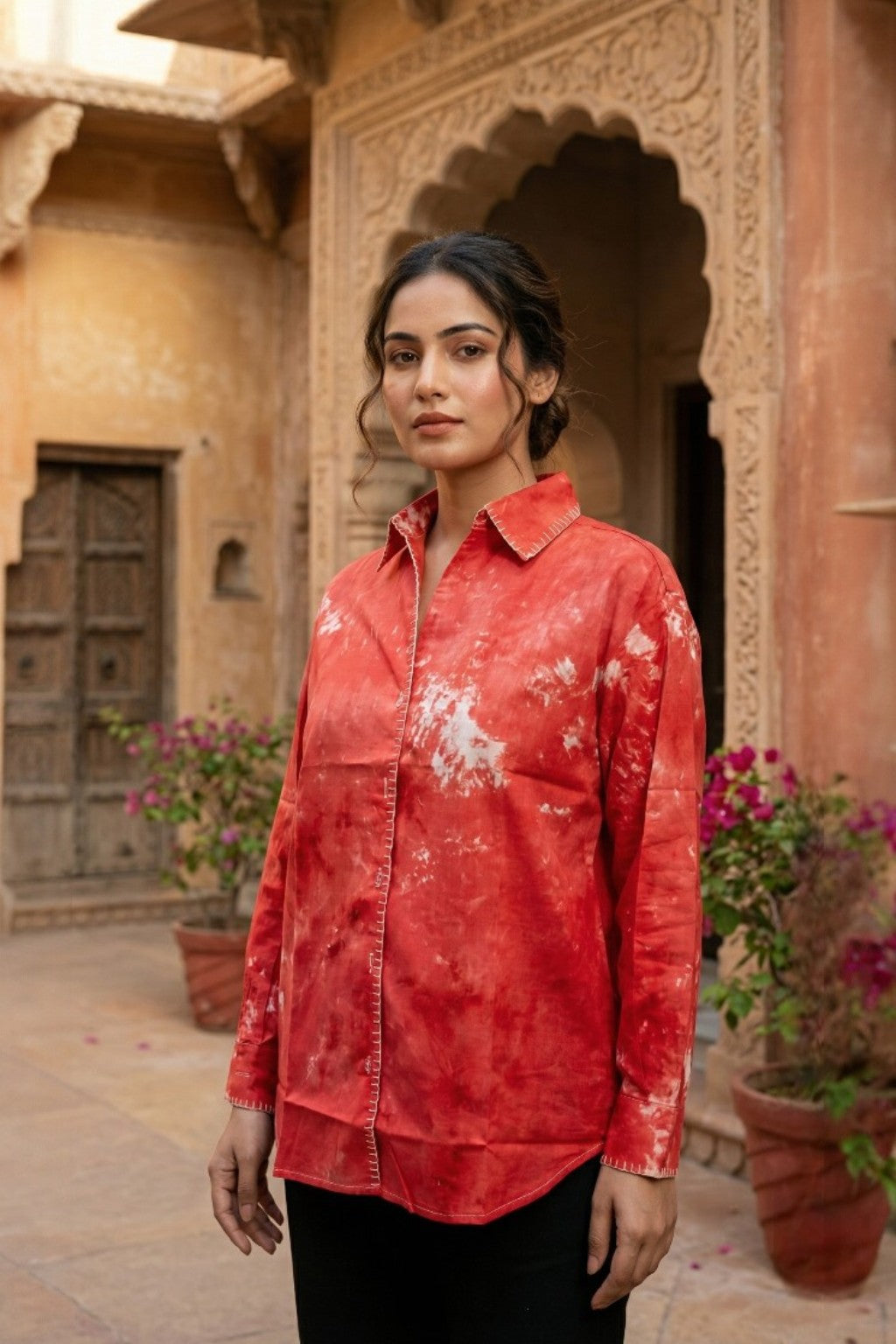 SAWAI EMBROIDERED SHIRT