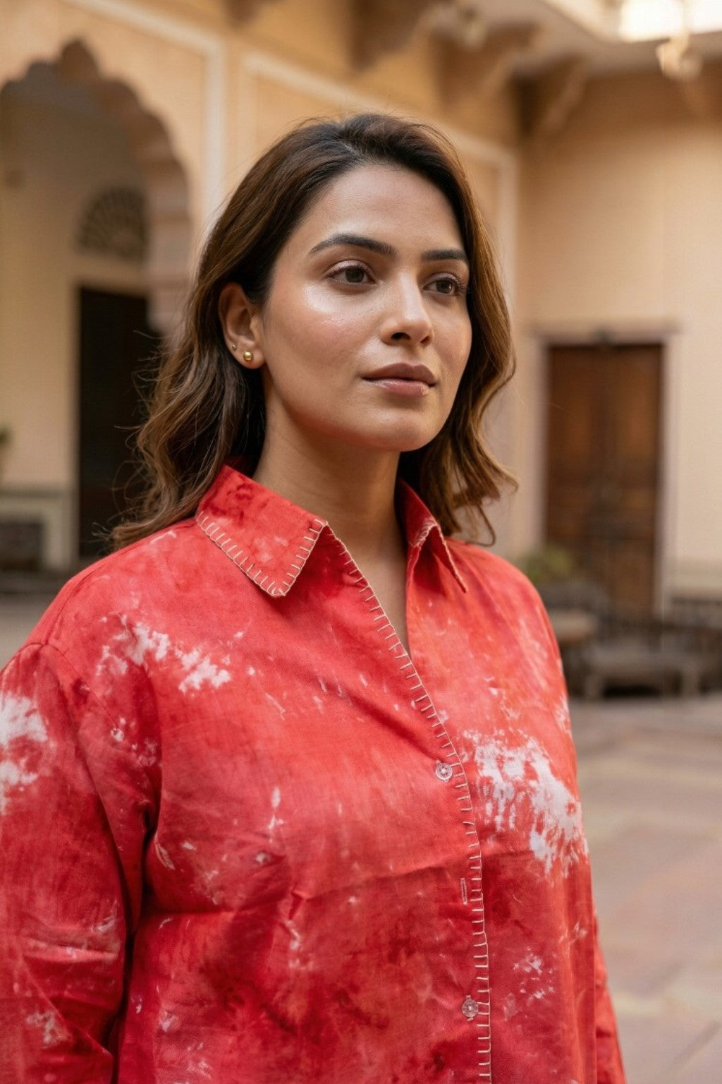 SAWAI EMBROIDERED SHIRT