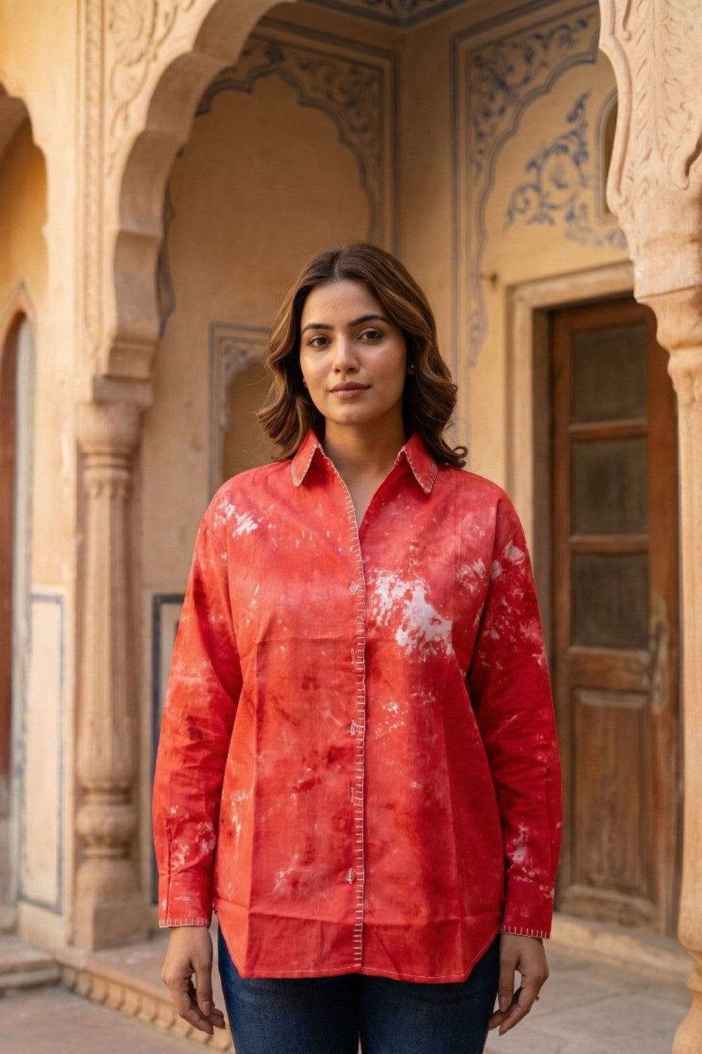 SAWAI EMBROIDERED SHIRT