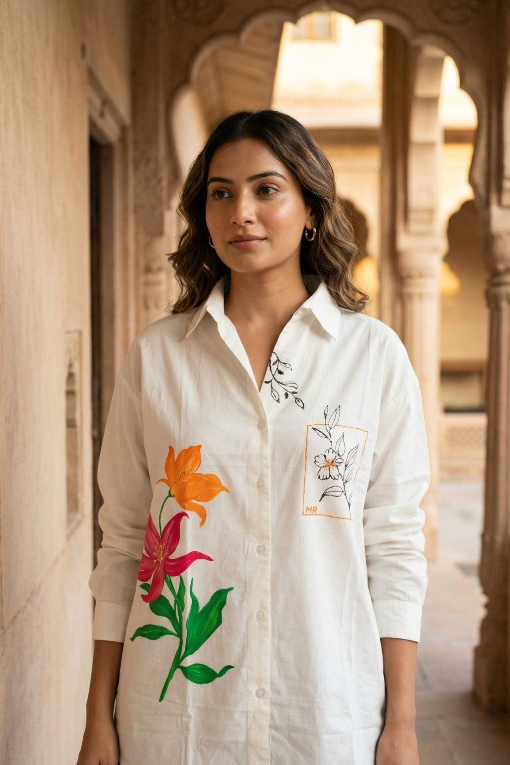 AMARIS HAND PAINTED SHIRT