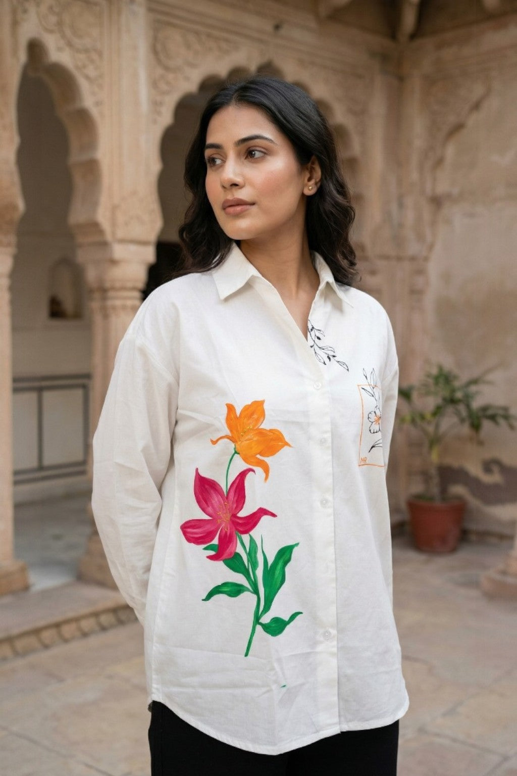 AMARIS HAND PAINTED SHIRT