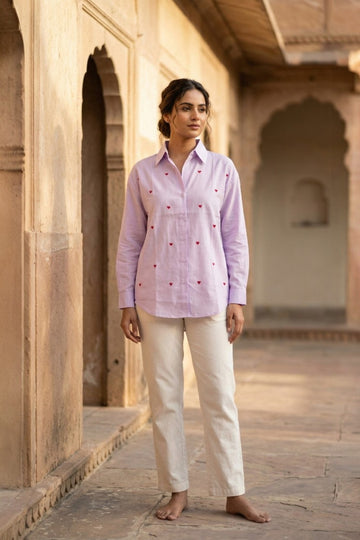 DIL-AARA EMBROIDERED SHIRT