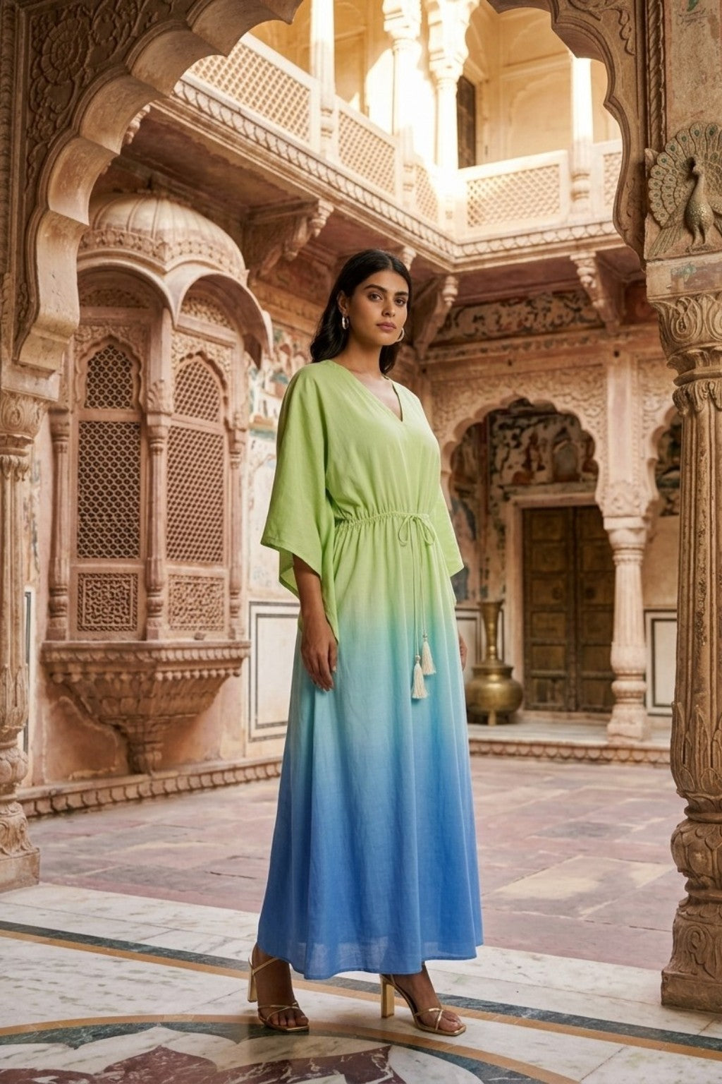 INDICAN OMBRE KAFTAN
