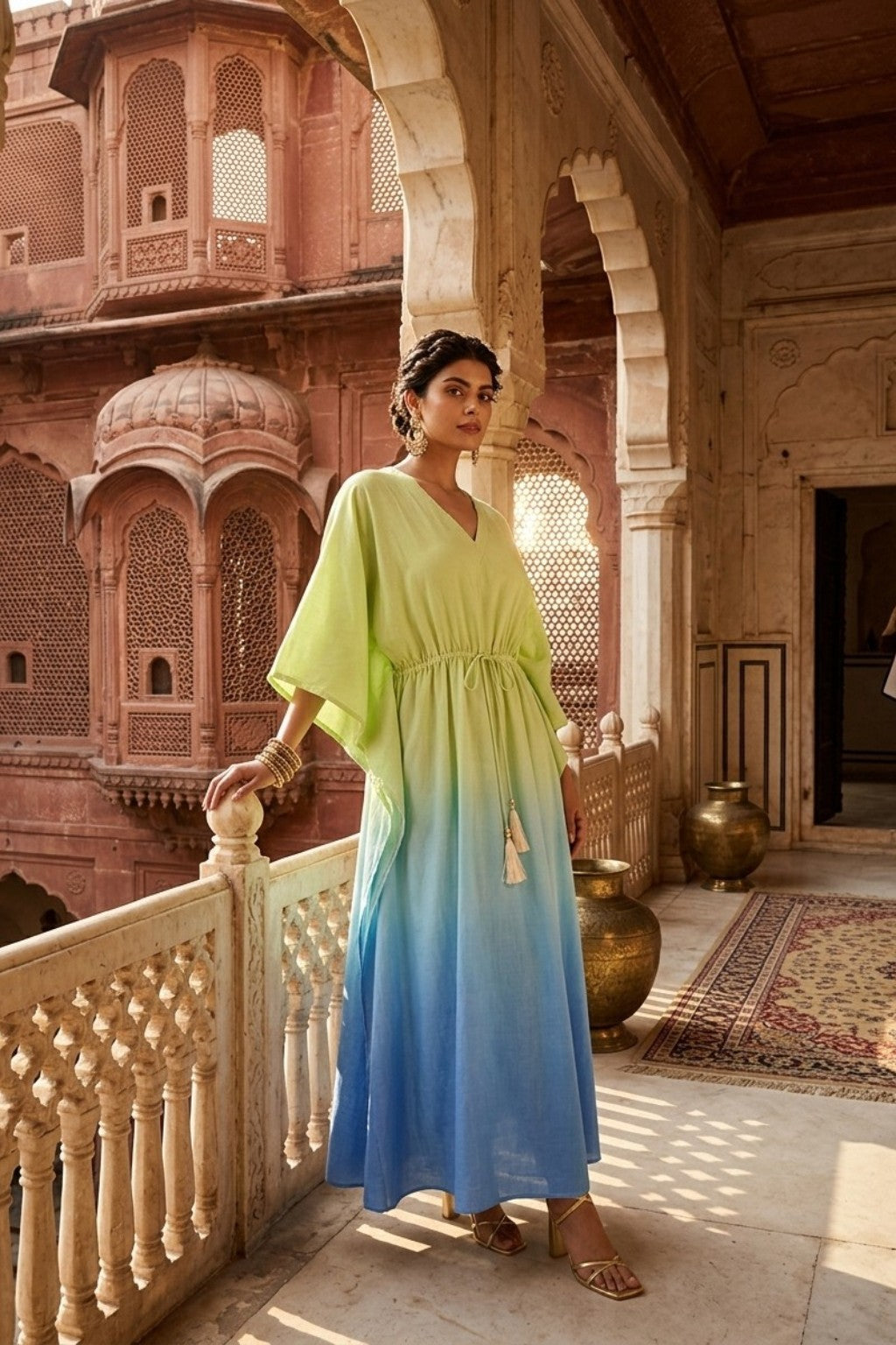 INDICAN OMBRE KAFTAN