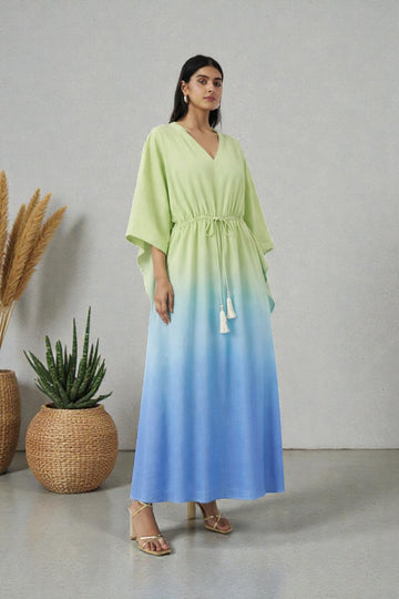 Lime Sky Kaftan