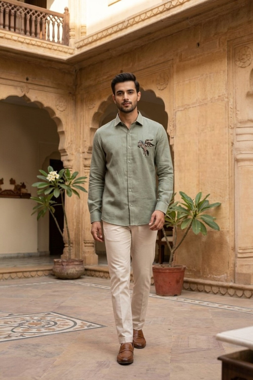PEGASUS SAGE MENS SHIRT