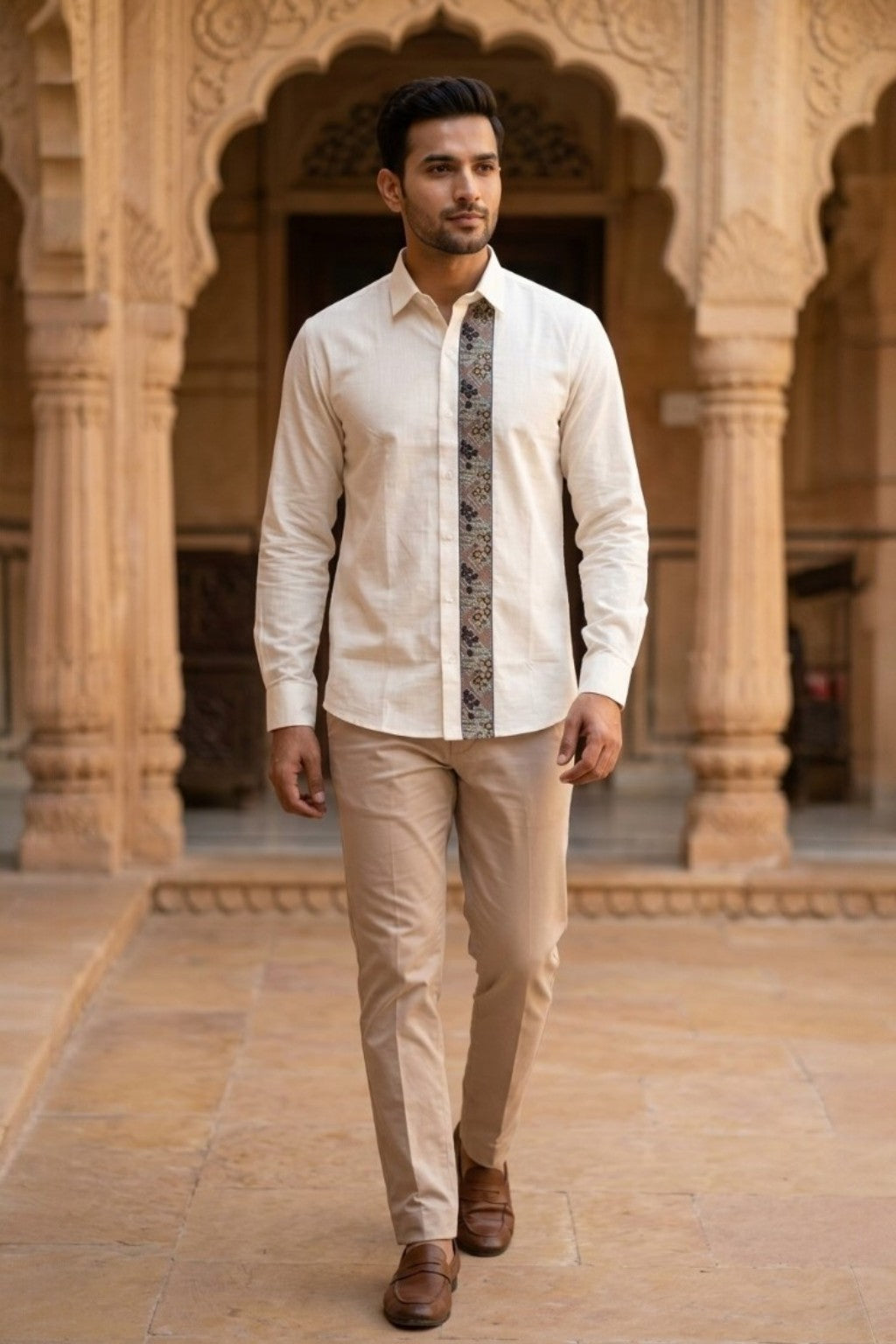 JHAROKA ACCENT MENS SHIRT