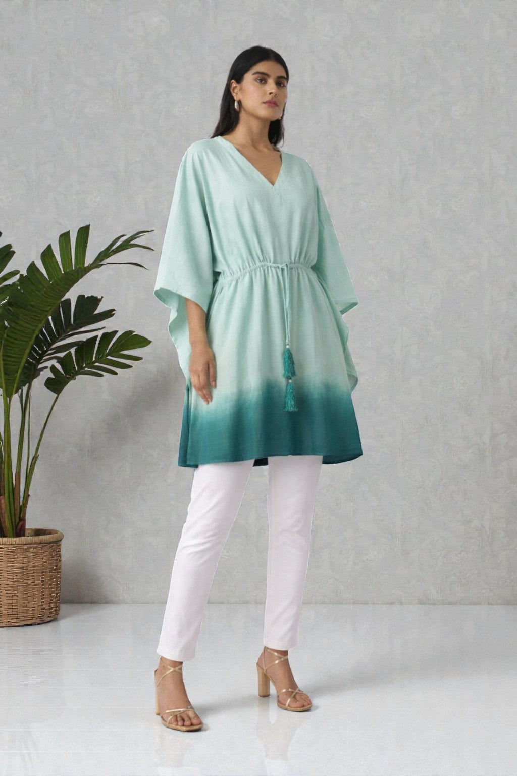 Sea Mist Tunic Kaftan