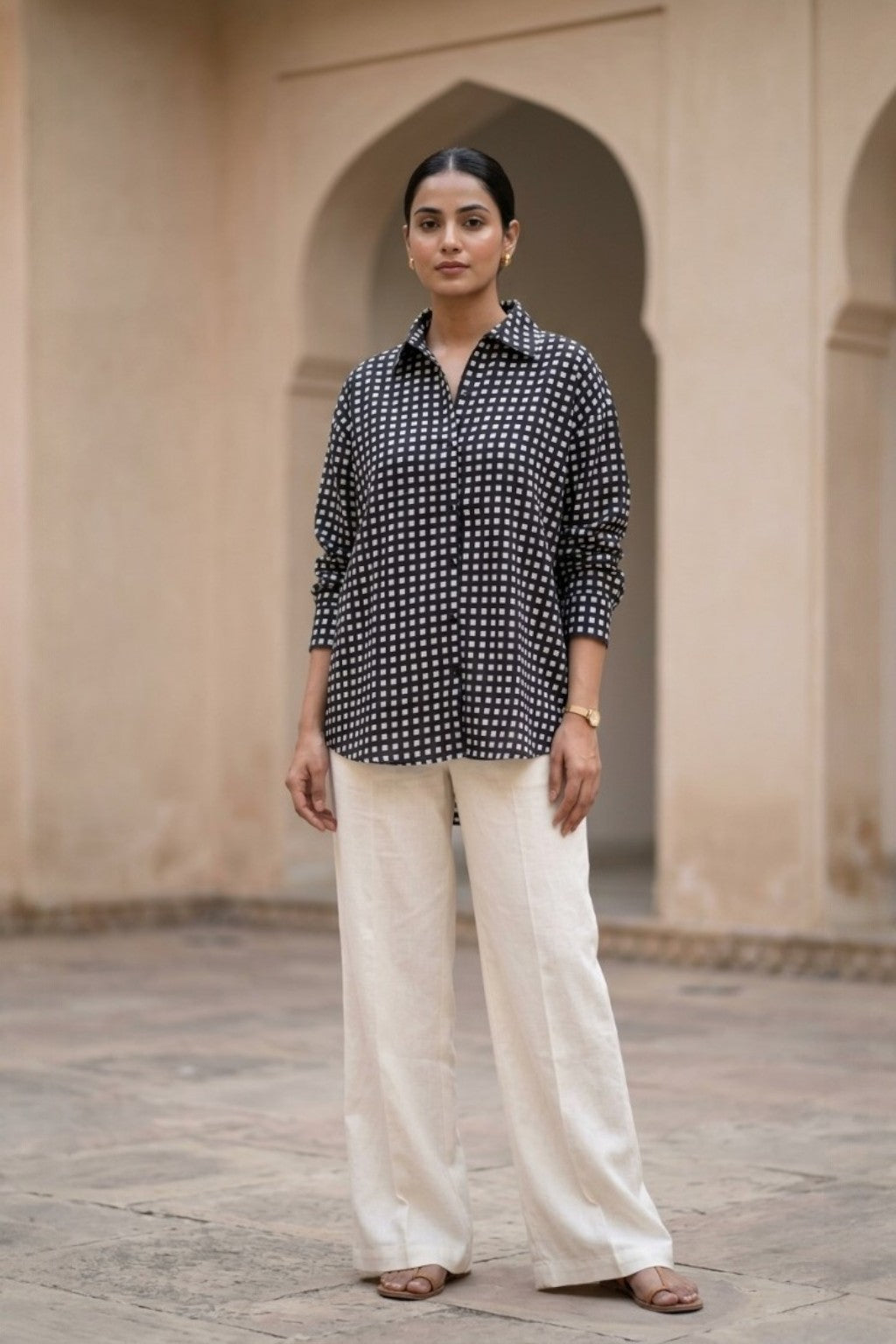 KAALI JAALI HANDBLOCK SHIRT