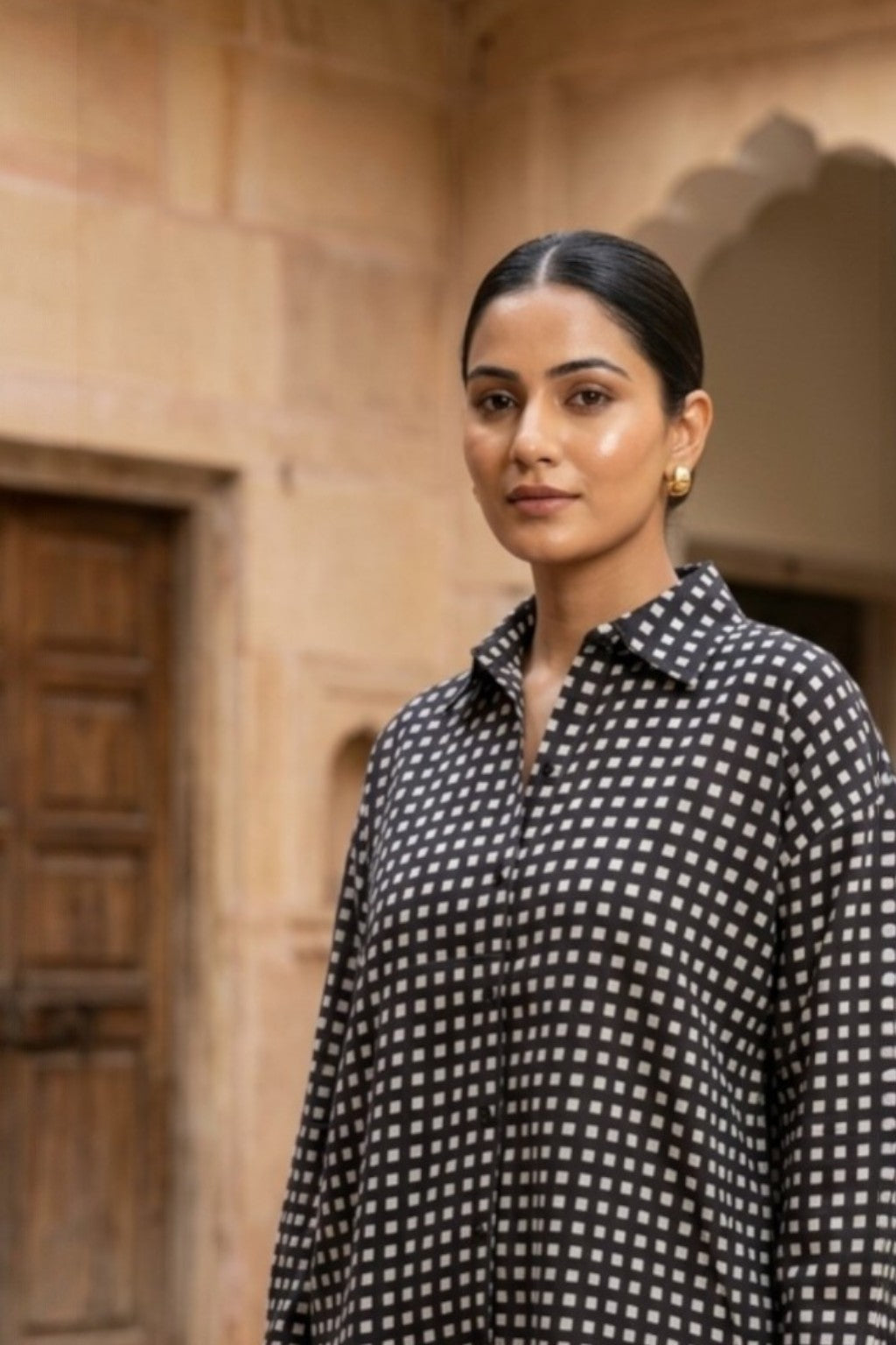 KAALI JAALI HANDBLOCK SHIRT