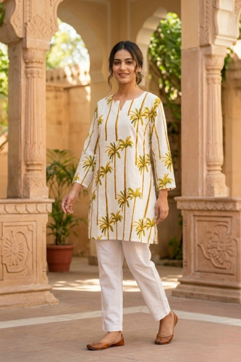 HAVELI TAAL HANDBLOCK KURTI